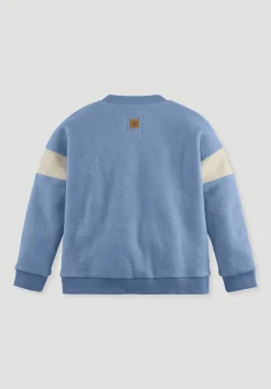 hessnatur Softfleece Sweatshirt aus reiner Bio-Baumwolle von rivierablau Outlet