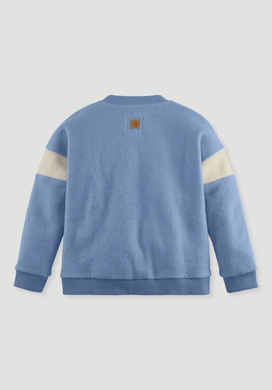 hessnatur Softfleece Sweatshirt aus reiner Bio-Baumwolle von rivierablau Outlet