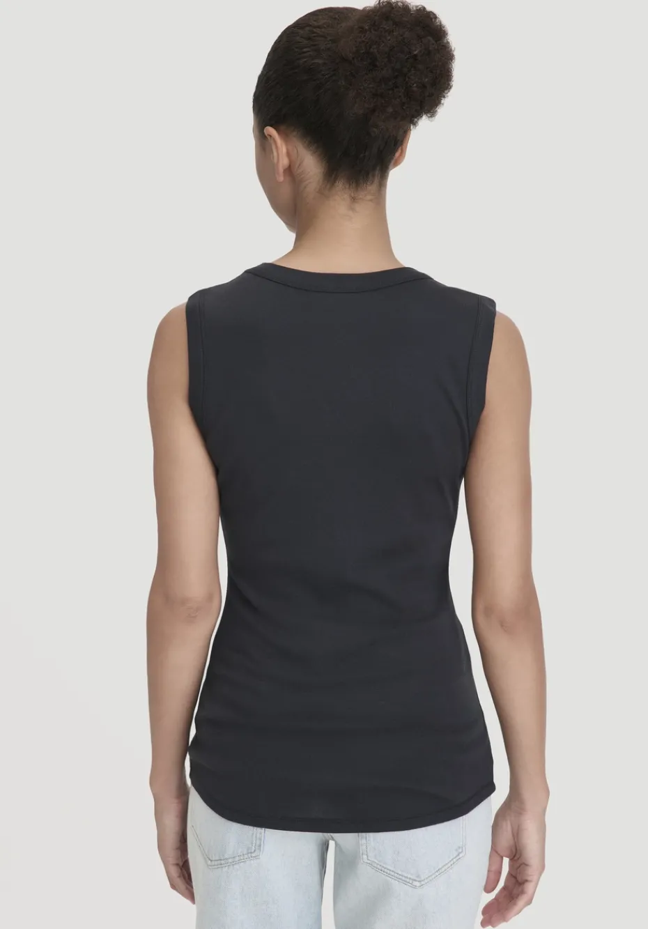 hessnatur Softrib Top Fitted aus Bio-Baumwolle und TENCEL™ Modal von schwarz Discount