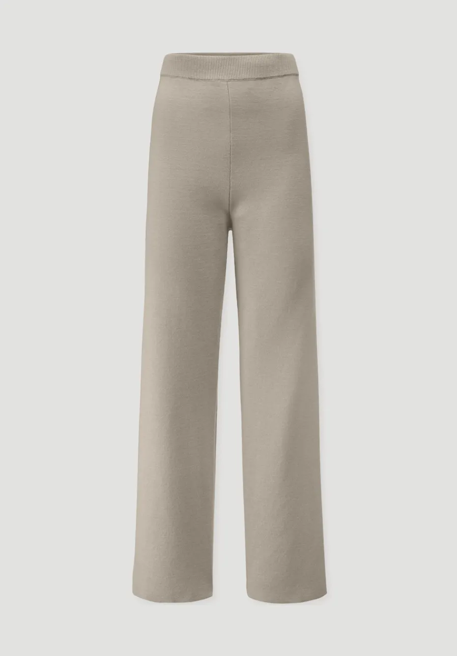 hessnatur Strick Hose Relaxed aus Bio-Merinowolle und Bio-Baumwolle von taupe Discount