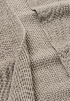 hessnatur Strick Jacke Regular aus reiner Bio-Baumwolle von taupe Hot