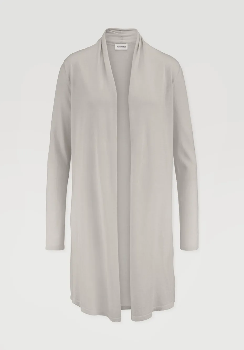 hessnatur Strick Jacke Regular aus TENCEL™ Lyocell und Bio-Baumwolle von düne New
