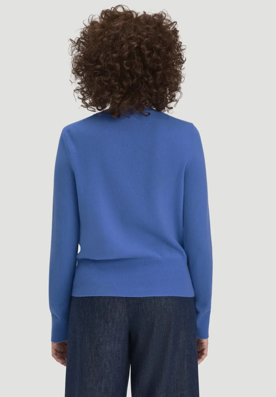 hessnatur Strick Jacke Regular BETTER RECYCLING aus reinem Cashmere von kornblume Clearance