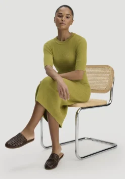 hessnatur Strick Kleid Regular aus Bio-Baumwolle und Wolle von sommermoos Best