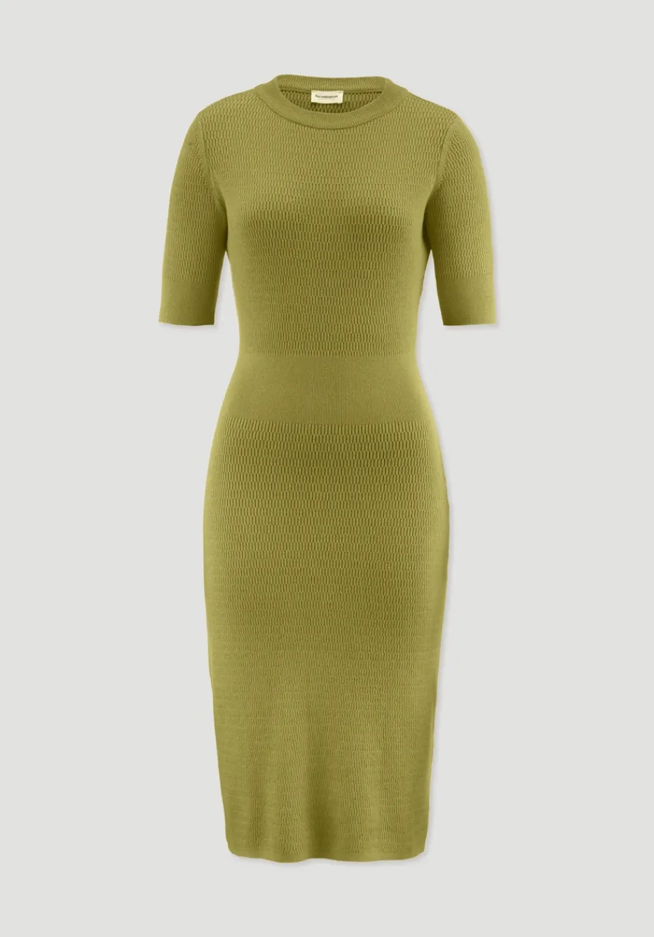 hessnatur Strick Kleid Regular aus Bio-Baumwolle und Wolle von sommermoos Best