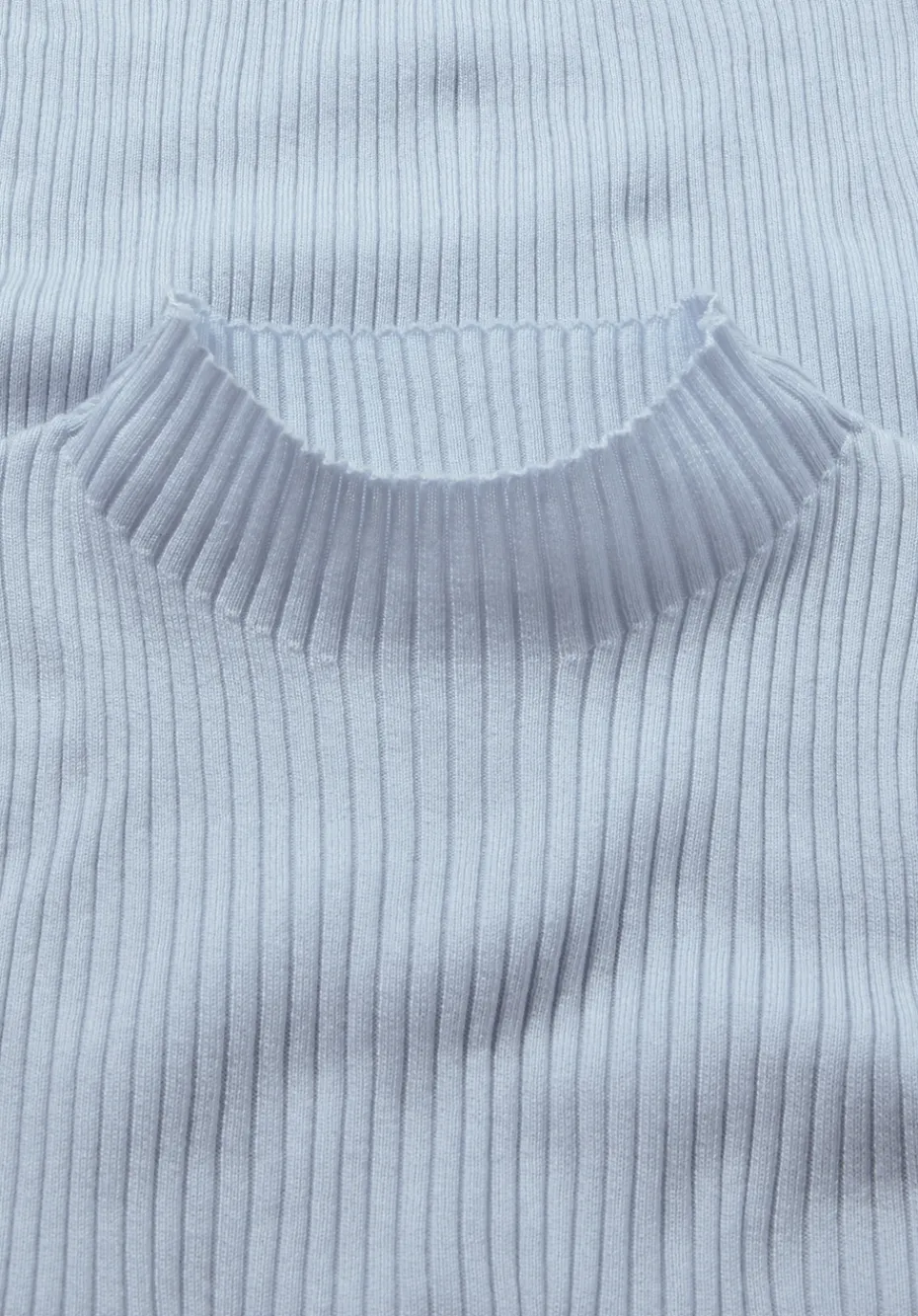 hessnatur Strick Pullover Fitted aus TENCEL™ Lyocell mit Bio-Baumwolle von perlblau