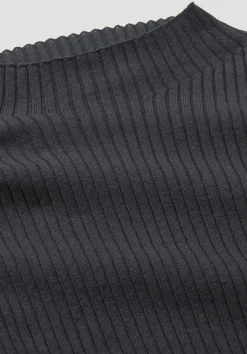 hessnatur Strick Pullover Fitted aus TENCEL™ Lyocell mit Bio-Baumwolle von schwarz Online