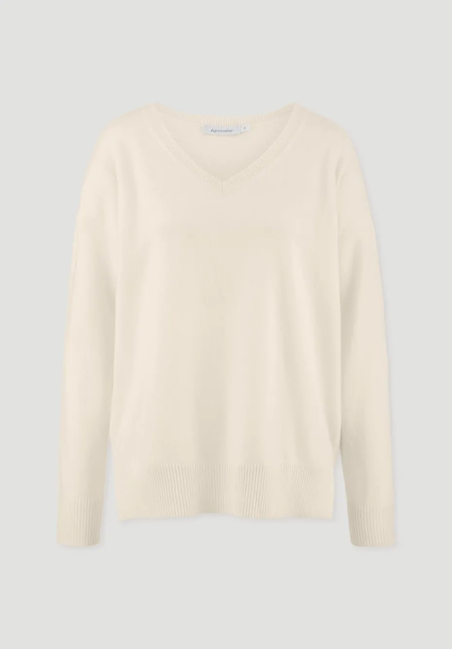 hessnatur Strick Pullover Oversized aus Bio-Merinowolle mit Cashmere von naturweiss Online
