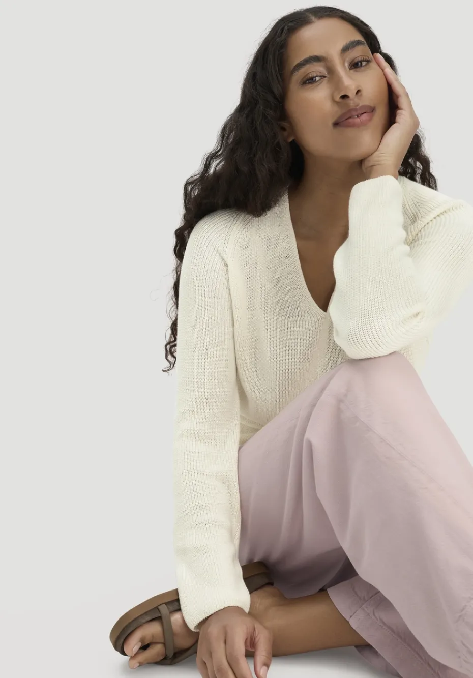 hessnatur Strick Pullover Regular aus reiner Bio-Baumwolle von cocos Best