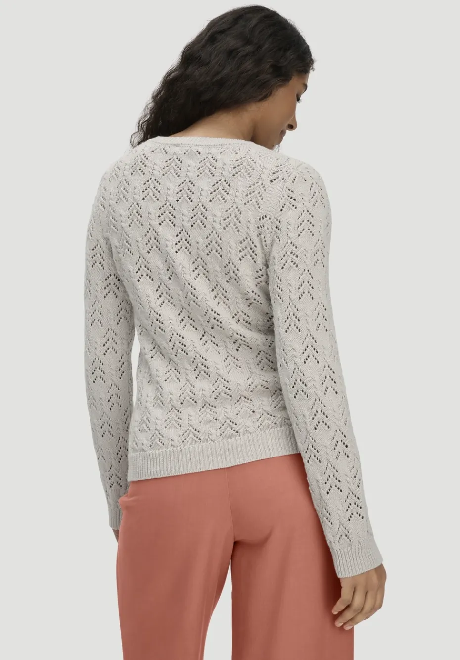 hessnatur Strick Pullover Regular aus Bio-Baumwolle und Wolle von düne Best