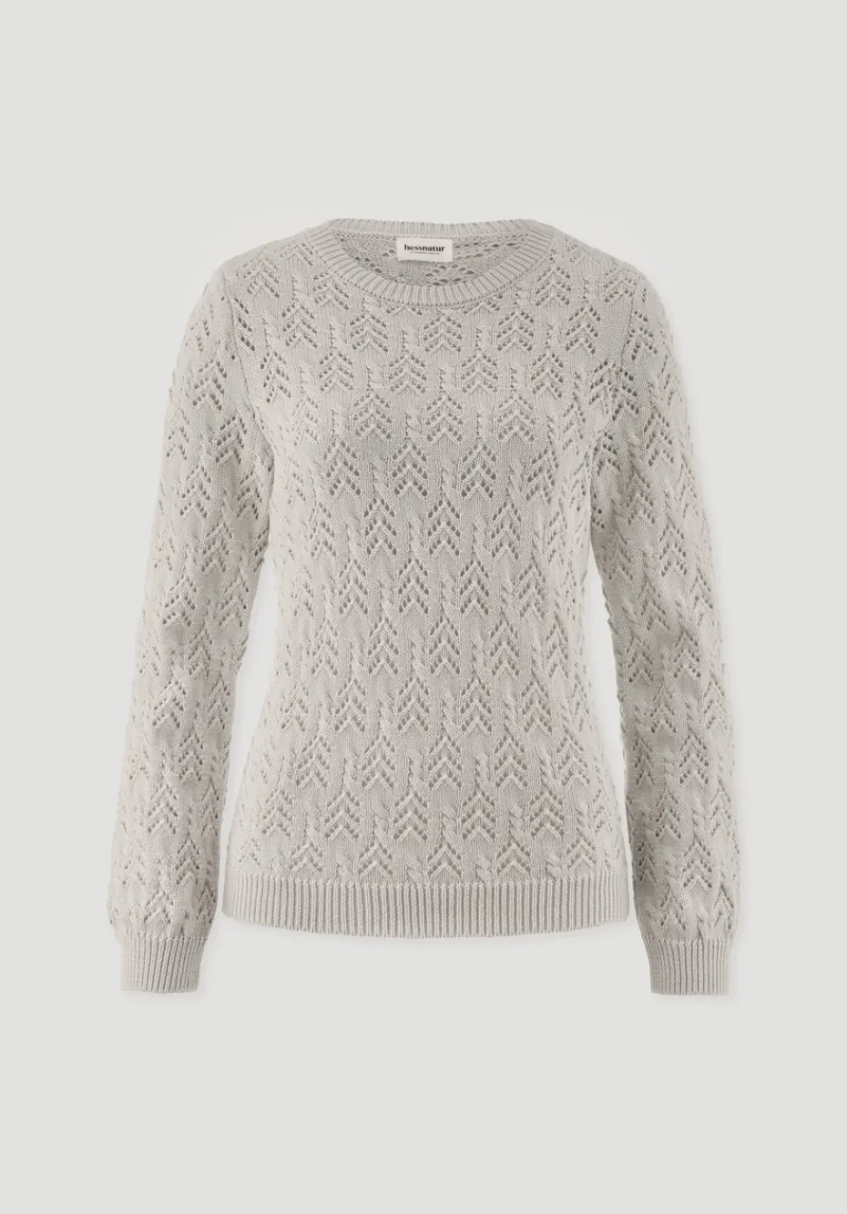 hessnatur Strick Pullover Regular aus Bio-Baumwolle und Wolle von düne Best