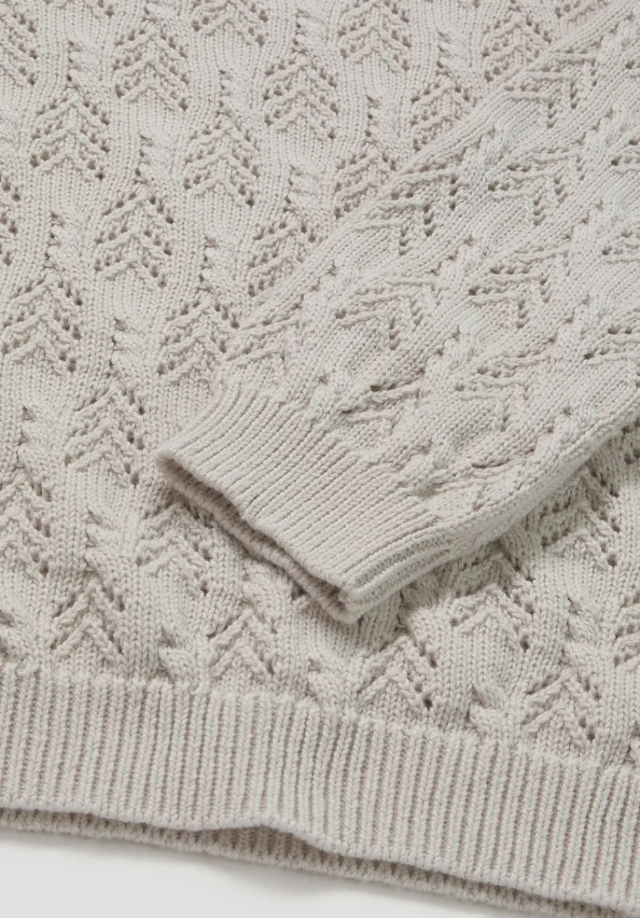 hessnatur Strick Pullover Regular aus Bio-Baumwolle und Wolle von düne Best