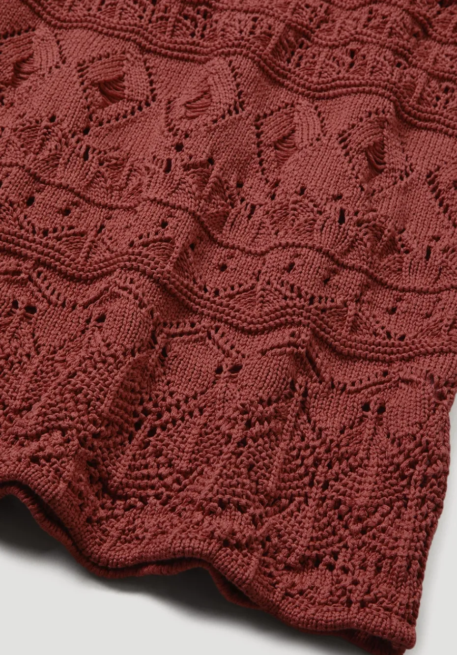hessnatur Strick Pullover Regular aus reiner Bio-Baumwolle von terrakotta Best