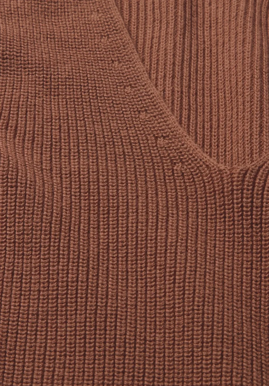 hessnatur Strick Pullover Regular aus reiner Bio-Baumwolle von rost