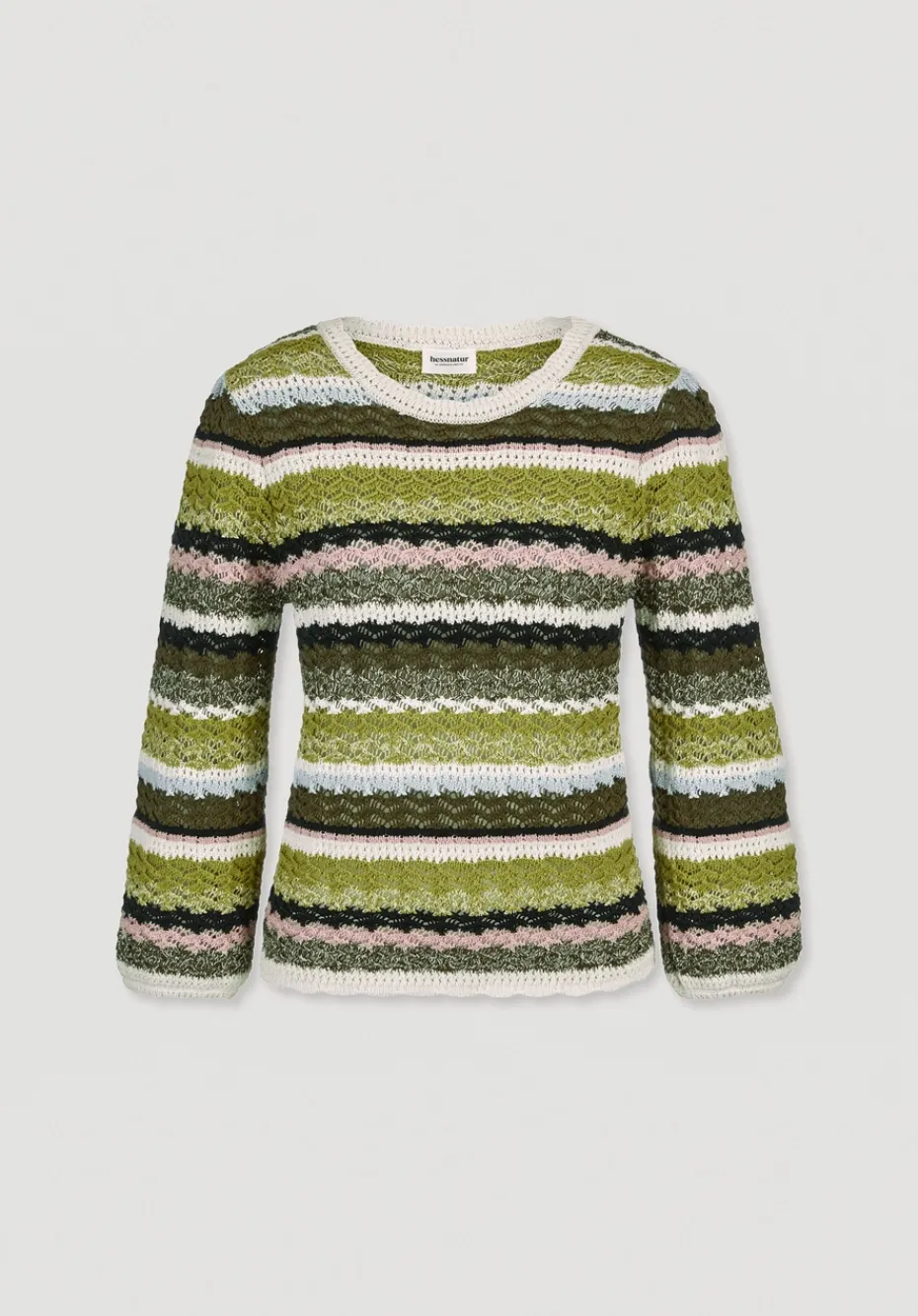hessnatur Strick Pullover Regular aus reiner Baumwolle von sommermoos Discount