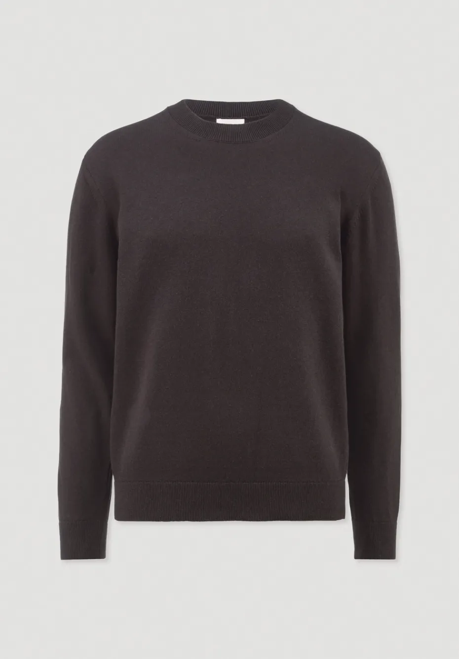 hessnatur Strick Pullover Regular aus reiner Bio-Baumwolle von kaffeebraun Online