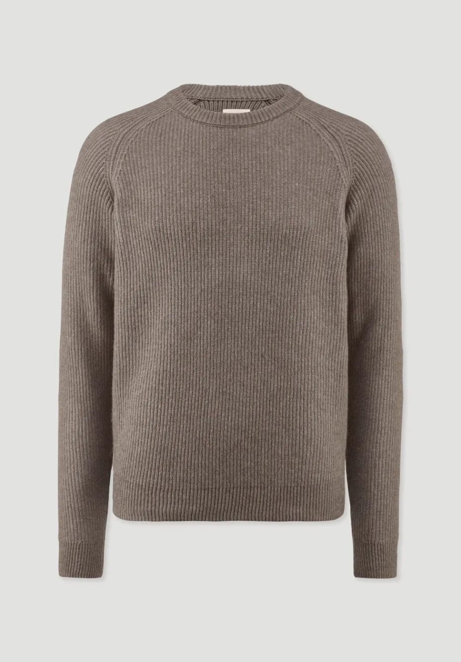 hessnatur Strick Pullover Regular aus Bio-Baumwolle mit Bio-Merinowolle von camel Clearance