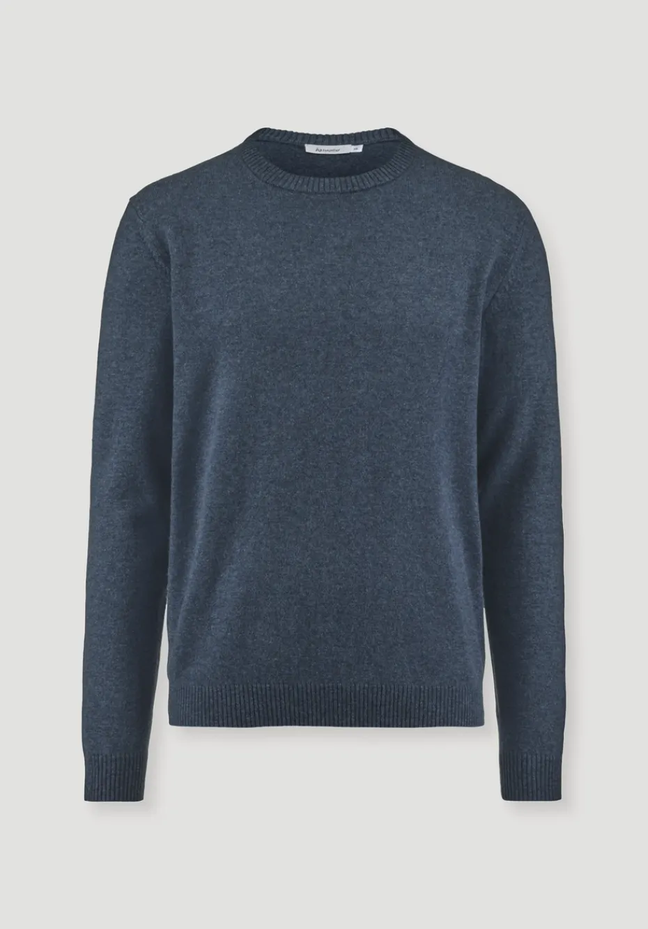 hessnatur Strick Pullover Regular BETTER RECYCLING aus reinem Cashmere von helles jeansblau Online