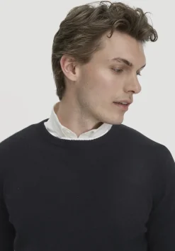 hessnatur Strick Pullover Regular BETTER RECYCLING aus reinem Cashmere von schwarz Online