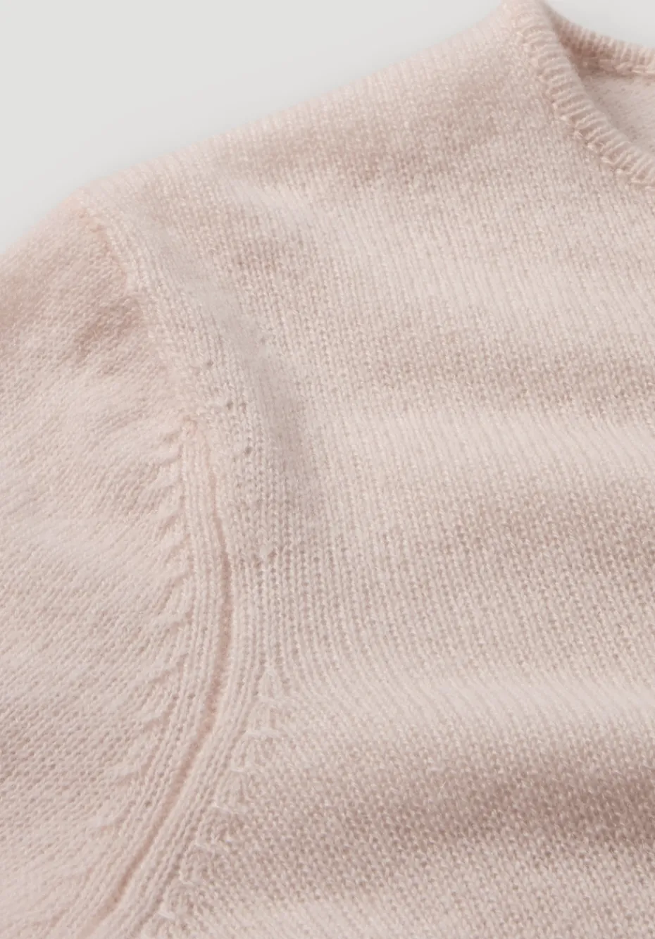 hessnatur Strick Pullover Regular BETTER RECYCLING aus reinem Cashmere von rosé Discount