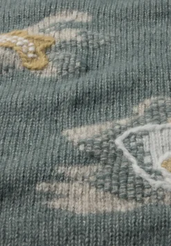 hessnatur Strick Pullover Relaxed aus Alpaka mit Baumwolle von fichtengrün Clearance