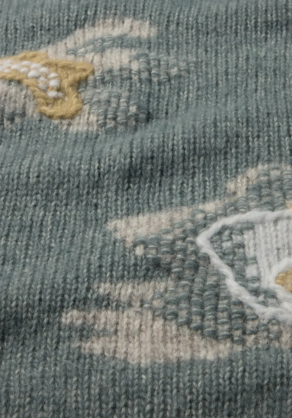 hessnatur Strick Pullover Relaxed aus Alpaka mit Baumwolle von fichtengrün Clearance