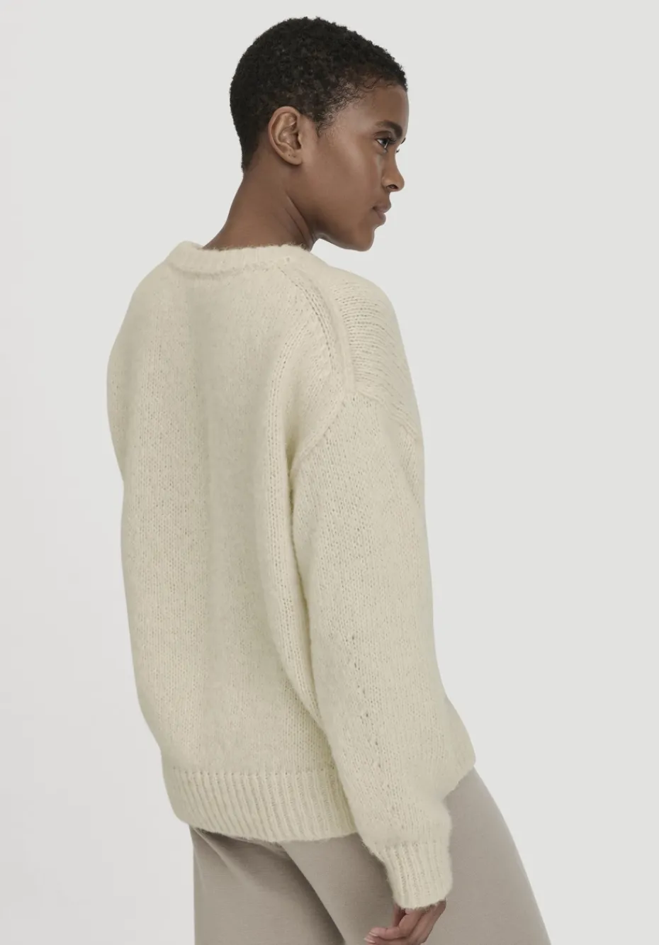 hessnatur Strick Pullover Relaxed aus Alpaka mit Bio-Baumwolle von natur Clearance