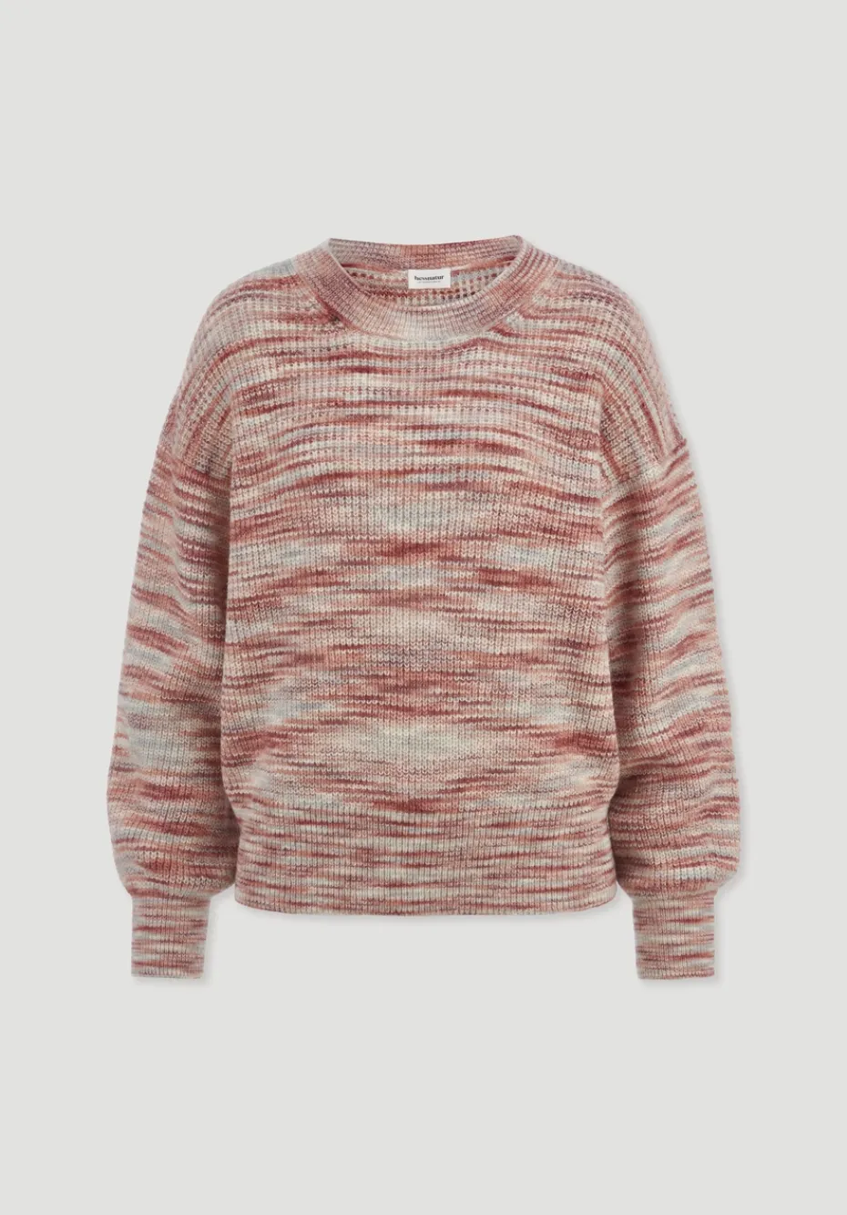 hessnatur Strick Pullover Relaxed aus reinem Alpaka von pfirsichrot Clearance