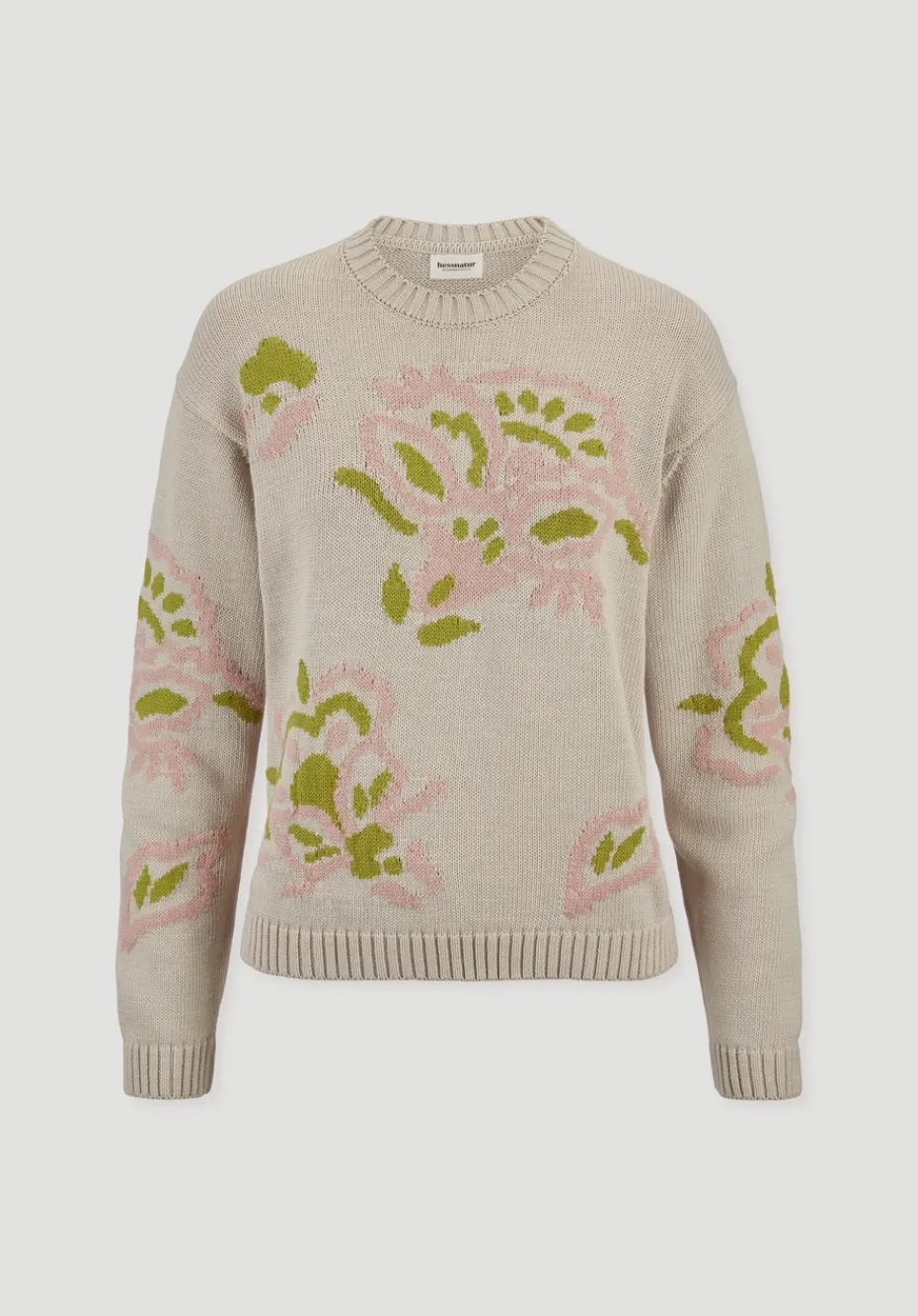 hessnatur Strick Pullover Relaxed aus reiner Baumwolle von düne New