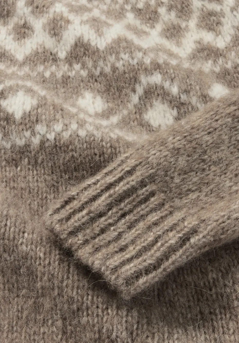 hessnatur Strick Pullover Relaxed aus Alpaka mit Bio-Baumwolle von naturcamel Sale