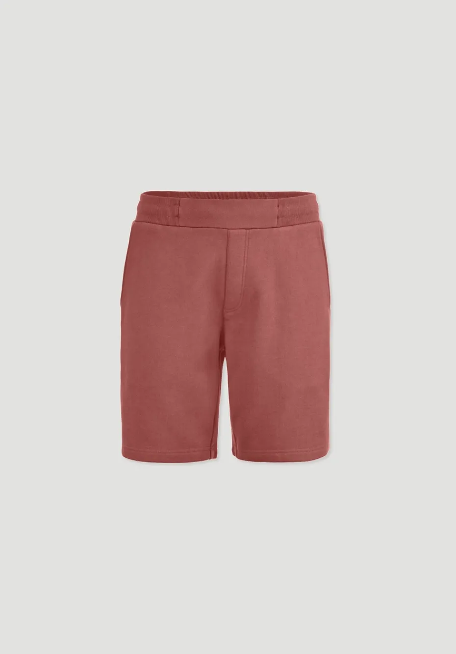 hessnatur Sweat Shorts TRIAS Relaxed BETTER RECYCLING aus reiner Bio-Baumwolle von terrakotta