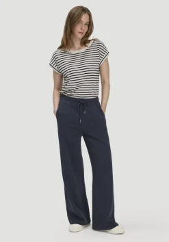 hessnatur Sweathose Wide Leg Relaxed aus Bio-Baumwolle von marine Best