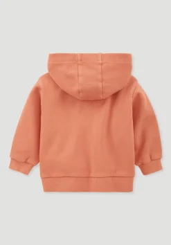hessnatur Sweatjacke BETTER RECYCLING aus reiner Bio-Baumwolle von sonnenapricot Discount