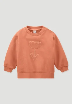 hessnatur Sweatshirt BETTER RECYCLING aus reiner Bio-Baumwolle von sonnenapricot Hot