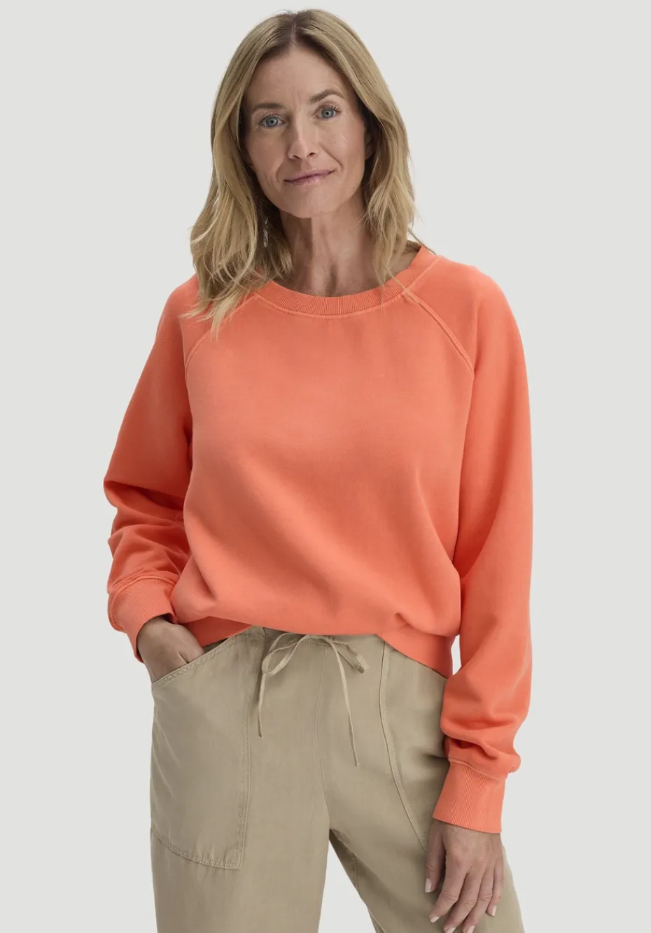 hessnatur Sweatshirt Oversize aus Bio-Baumwolle von sonnenapricot New