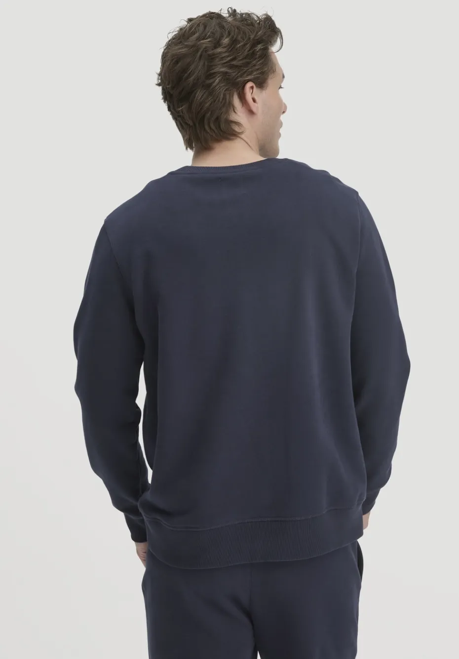 hessnatur Sweatshirt Regular aus reiner Bio-Baumwolle von marine Hot