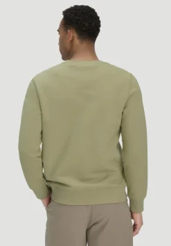 hessnatur Sweatshirt Regular BETTERRECYCLING aus reiner Bio-Baumwolle von pastellmoos Discount