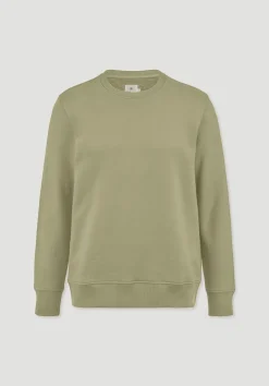 hessnatur Sweatshirt Regular BETTERRECYCLING aus reiner Bio-Baumwolle von pastellmoos Discount