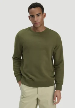 hessnatur Sweatshirt Regular BETTERRECYCLING aus reiner Bio-Baumwolle von seetang