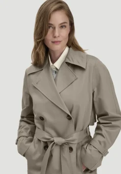 hessnatur Trenchcoat Relaxed NATURE SHELL aus reiner Bio-Baumwolle von beige Outlet