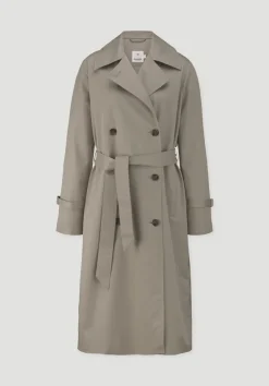 hessnatur Trenchcoat Relaxed NATURE SHELL aus reiner Bio-Baumwolle von beige Outlet