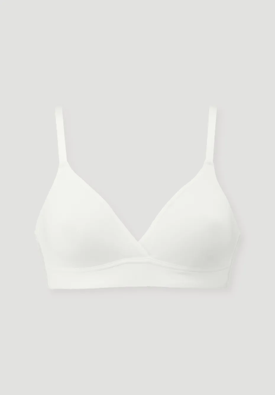 hessnatur Triangel BH bügellos PURE SENSE aus TENCEL™ Modal von naturweiss
