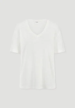 hessnatur T-Shirt Oversize aus Leinen und Bio-Baumwolle von naturweiss Hot
