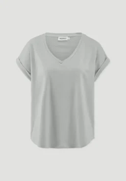 hessnatur T-Shirt Oversize aus reiner Bio-Baumwolle von nebelgrau Discount