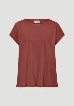 hessnatur T-Shirt Oversize aus TENCEL™ Lyocell mit Bio-Baumwolle von terrakotta Discount