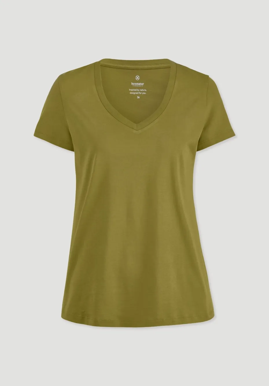 hessnatur T-Shirt Regular aus Regenerative Organic Cotton (ROC) von sommermoos Best