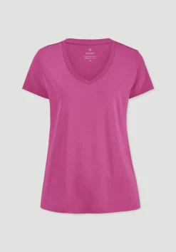 hessnatur T-Shirt Regular aus Regenerative Organic Cotton (ROC) von fuchsia