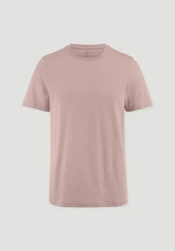 hessnatur T-Shirt Regular aus Regenerative Organic Cotton (ROC) von rosé Hot