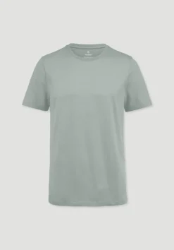 hessnatur T-Shirt Regular aus Regenerative Organic Cotton (ROC) von mattgrün Clearance