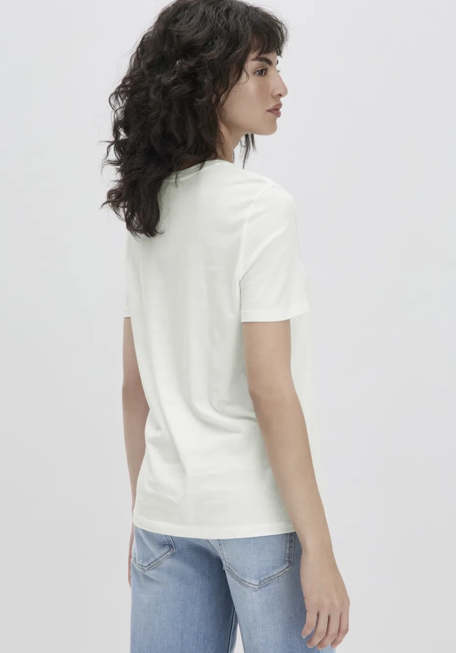 hessnatur T-Shirt Regular aus reiner Bio-Baumwolle von naturweiss Online
